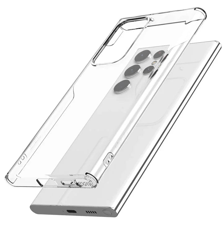 Araree Nukin Case For Samsung Galaxy S22 Ultra - Clear - Tashqila Araree Nukin Case For Samsung Galaxy S22 Ultra - Clear - Tashqila
